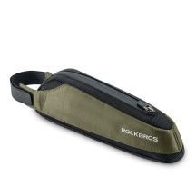 Rockbros front bike bag 0.65L black-green