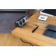 6. Brennenstuhl Estilo Duplex Power Strip with Surge Protection, 1x USB C, 9x Sockets