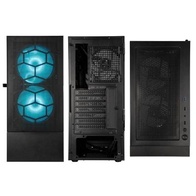 4. Kolink Observatory MX Mesh Computer Case, Black
