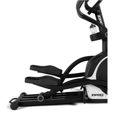 4. ZIPRO FORCE Electromagnetic Elliptical Trainer Black