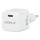 Mobilis 001383 Mobile Device Charger Universal White AC Fast Charging Internal