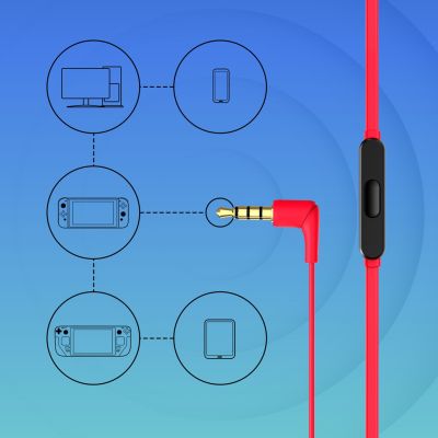 13. HyperX Cloud Earbuds II RED