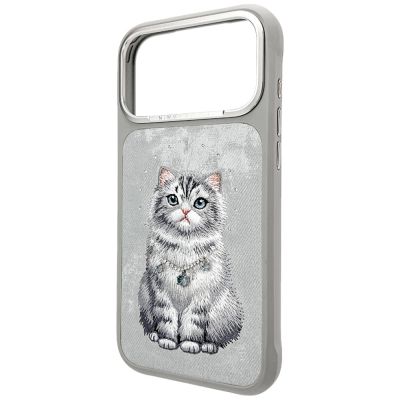 2. Nimmy Lucky Fashion Cat MagSafe case for iPhone 17 Pro Max - gray
