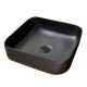 WASHBASIN CATANIA 385X385X140 MATT BLACK