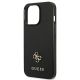 6. Guess Saffiano 4G Small Metal Logo case for iPhone 13 Pro / 13 6.1" - black