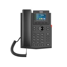 Fanvil X303W VoIP Phone Black 4 Line LCD Wi-Fi