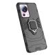 7. Ring Armor case for Xiaomi 13 Lite armored cover magnetic holder ring black