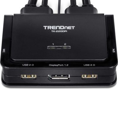 3. Trendnet TK-220DPI KVM Switch Black