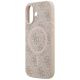 6. Guess 4G Ring Classic Logo MagSafe Case for iPhone 17 - Pink