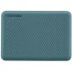 2. Toshiba Canvio Advance External Hard Drive 2 TB 2.5" Micro-USB B 3.2 Gen 1 (3.1 Gen 1) Green