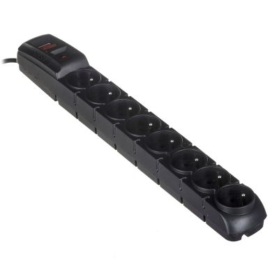 3. HSK DATA ACARS8PRO Power Strip (8 x UTE; 6500 A; 3 m; Black)