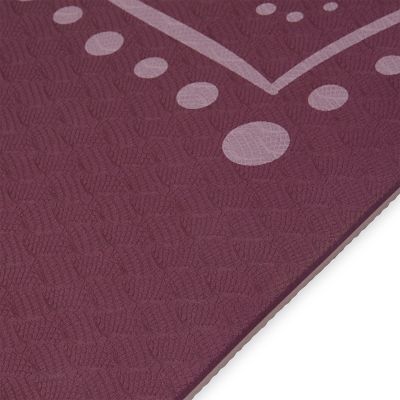 4. GAIAM TPE Yoga Mat BLUSH 6 MM 64262