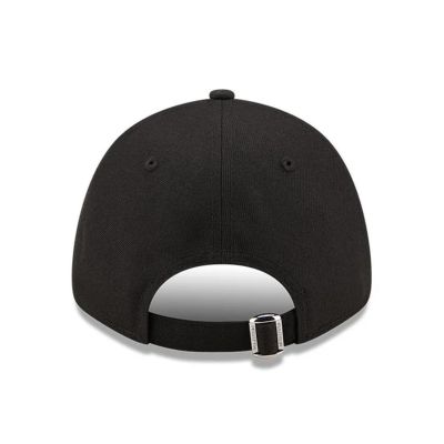 3. New Era 9FORTY MLB NY New York Yankees Pop Outline Black Cap – 60184647