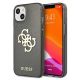 Guess GUHCP13SPCUGL4GBK iPhone 13 mini 5.4" black/black hard case Glitter 4G Big Logo