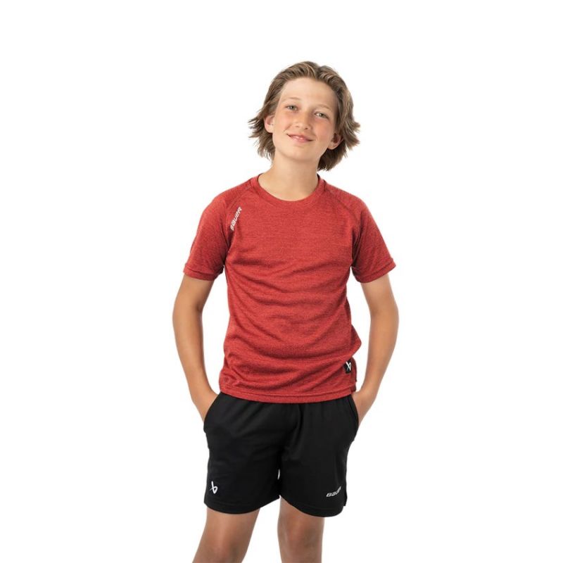 2. Bauer Team Tech Tee Kids' Short-Sleeve T-Shirt
