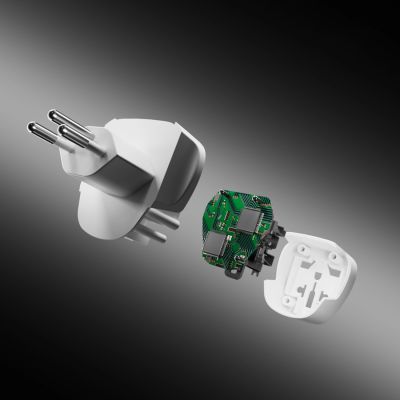 8. SBS CH Travel Adapter - Universal - White