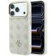 Guess Peony 4G Small Logo MagSafe Case for iPhone 17 Pro Max / 18 Pro Max - Beige