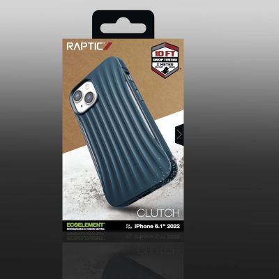 5. Raptic X-Doria Clutch Case iPhone 14 back cover blue