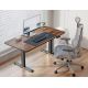 4. Equip 650815 Standing Desk Frame Electric Current 2 x Legs Black