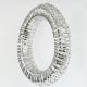 3. DECORATIVE WREATH TIRE 30LED 40CM SILVER