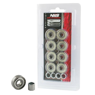 11. ABEC-9 CHROME BEARINGS (8 pcs.) NILS EXTREME