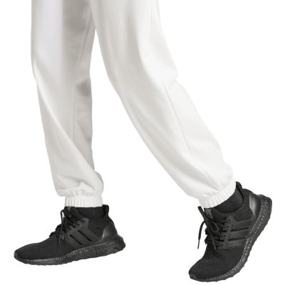 12. adidas Essentials Small Logo French Terry Cuffed Pants W JD9923