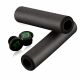 3. Rockbros GMBT1001BK foam bicycle grips – black