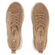 5. Beige leather platform sneakers Filippo DP7959