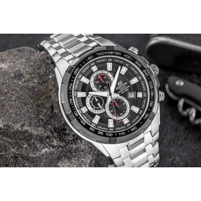 4. CASIO EDIFICE EF-539D-1AVEF Men's Watch + BOX