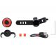 2. Rockbros Q5 Rear Bike Light with Intelligent Stop System - Black