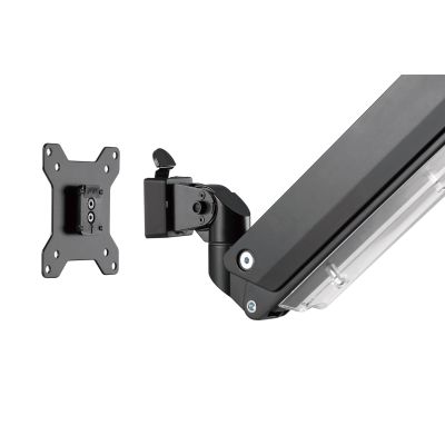 71. Single desk arm with clamp 1xLCD with gas spring max. 35" and 15kg