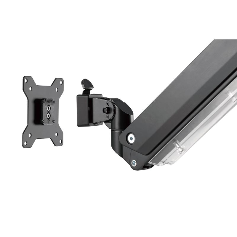71. Single desk arm with clamp 1xLCD with gas spring max. 35" and 15kg