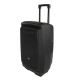 29. V-TONE OrionX 14 ACCU - Active speaker, black, rechargeable, Bluetooth, TWS, USB, AUX, FM, DSP, extendable handle, transport wheels, 135W RMS