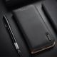 10. Dux Ducis Hivo Leather Flip Cover Genuine Leather Wallet For Cards And Documents Samsung Galaxy S22 + (S22 Plus) Black
