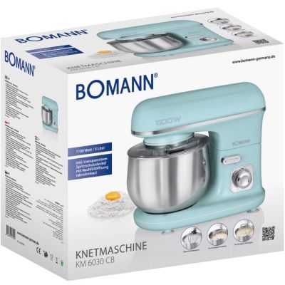 4. Bomann KM 6030 Mint Food Processor