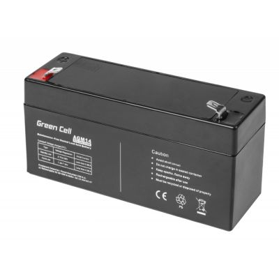 2. GREEN CELL GEL BATTERY AGM14 6V 3.2AH