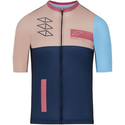 2. PROTEST Prtsefs Men's Cycling Jersey with Zip, Navy Blue