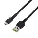 GREEN CELL KABGC25 GC POWERSTREAM CABLE USB-A - USB-C 30CM, FAST CHARGING ULTRA CHARGE, QC 3.0