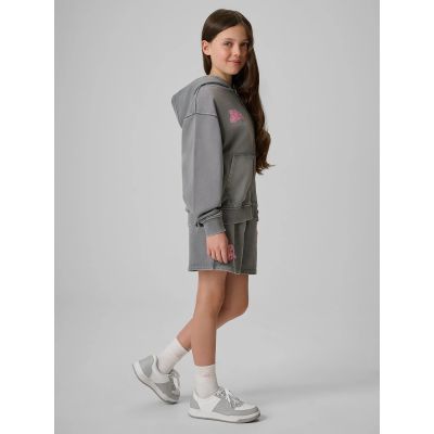 4. Girls' sweatpants 4F 4FJRSS26TSHOF0925-25S