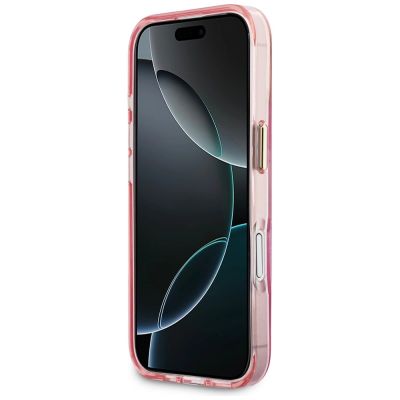 5. Karl Lagerfeld IML Choupettes Karl Script Logo MagSafe iPhone 17 Case - Pink