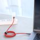 8. Baseus CATKLF-G09 USB-C - USB-C PD QC cable 60W 3A 480Mb/s 1m - red