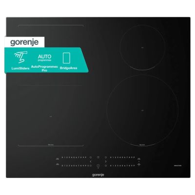 12. GORENJE GI6432BSC induction hob 60 cm | PowerBoost | BigZone | timer | black