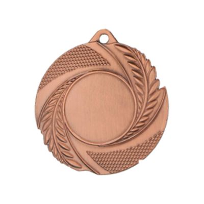 General bronze steel medal with space for a 25 mm emblem