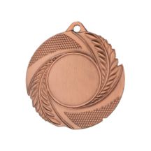 General bronze steel medal with space for a 25 mm emblem