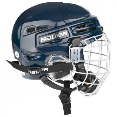 22. Bauer Re-akt 100 Yth Combo Hockey Helmet