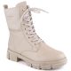 13. Comfortable insulated leather boots Rieker W RKR613, beige