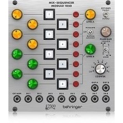 2. Behringer 1050 MIX-SEQUENCER MODULE 2500 Series Modular Synthesizer Module