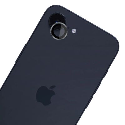 12. 3mk Lens Protection Pro Tempered Glass for iPhone 16e - Gray