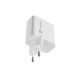 5. NATEC CHARGER RIBERA GAN 1X USB-A + 1X USB-C 45W WHITE NUC-2142