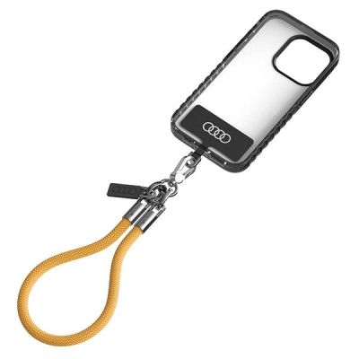 2. Audi Crossbody Lanyard Universal 28cm x 8mm - Yellow